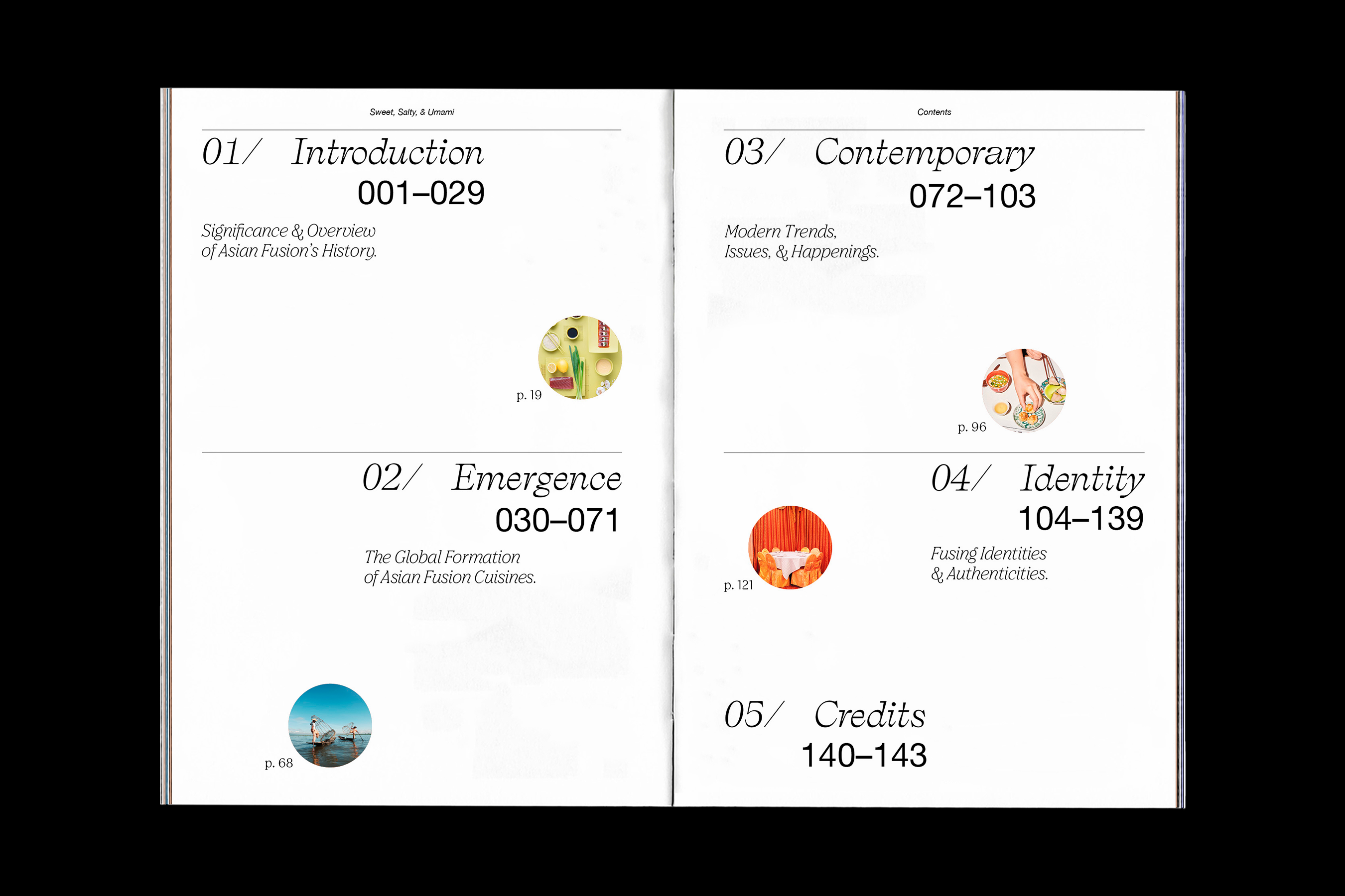 Sweet, Salty, Umami 1